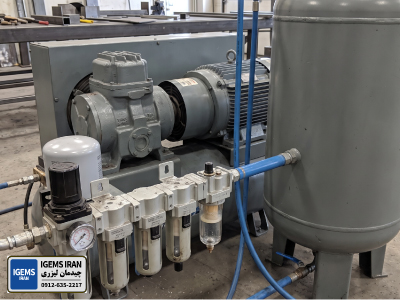 مخازن گاز اکسیژن و نیتروژن برای برش لیزر